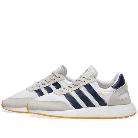 Adidas Iniki Runner White & Collegiate Navy | END. (UK)