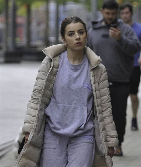 CHARLOTTE JORDAN Leaves Costa Coffee in Manchester 10/12/2021 – HawtCelebs