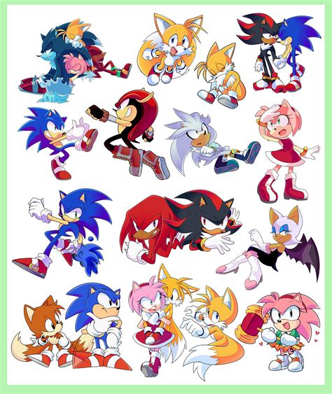 Sonic Stickers - Etsy