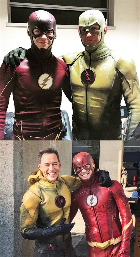 Both Flash's and Reverse Flash's suits have changed over the years. : FlashTV