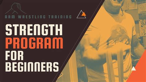 Arm Wrestling Training Program - For Beginners (2023) - Armwrestling Advice