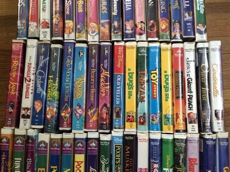 Disney Vhs Collection For Sale In Uk 84 Used Disney Vhs Collections ...