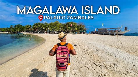 MAGALAWA ISLAND - Palauig Zambales | Joiner Day Tour Experience - YouTube