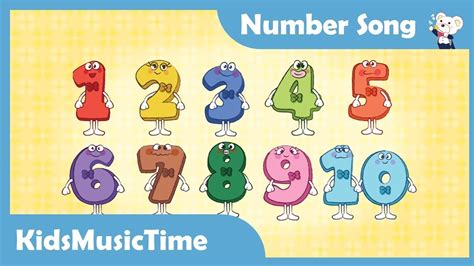 Number Song 1 to 10 | Nursery Rhymes | Learn to Count | KidsMusicTime ...