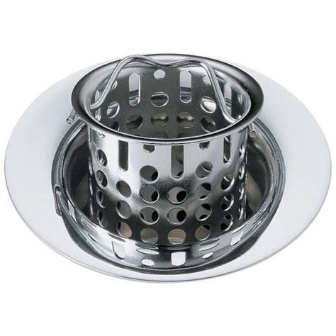 Delta Chrome Kitchen Sink Pop Up Drain in the Sink Drains & Stoppers ...