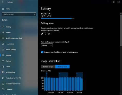 Windows 10 Is Getting Revamped Battery Settings And Usage Stats ...