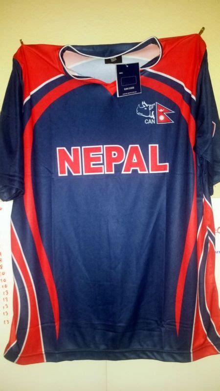 Nepal Cricket Jersey | Cricket store, Cricket, Nepal