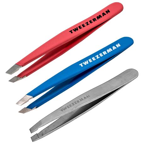 Tweezerman - Tweezerman Mini Slant Tweezer (3 pk.) - Walmart.com