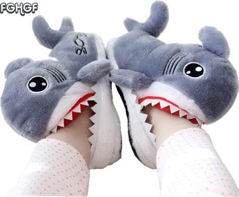 Winter funny Animal slippers women&Men cute Soft House&Home slippers ...