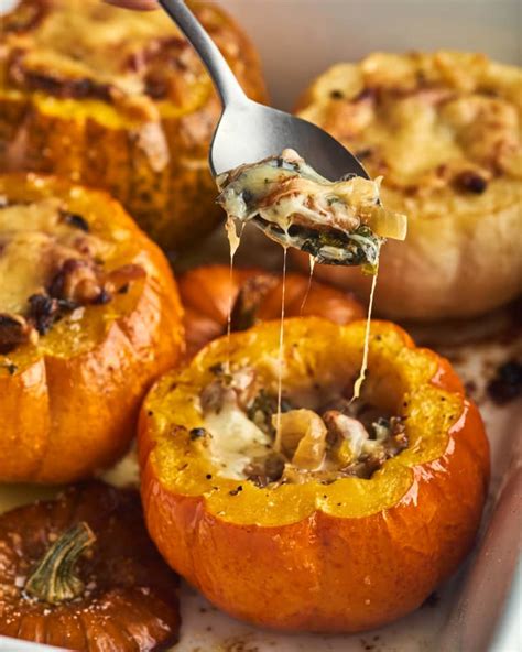 Stuffed Mini Pumpkins Recipe | Kitchn