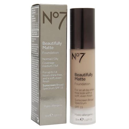 No7 Beautifully Matte Foundation Review & Swatches - SmashinBeauty