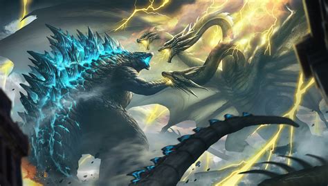 Ghidorah Godzilla King Of The Monsters 4k Wallpaper,HD Movies Wallpapers,4k Wallpapers,Images ...