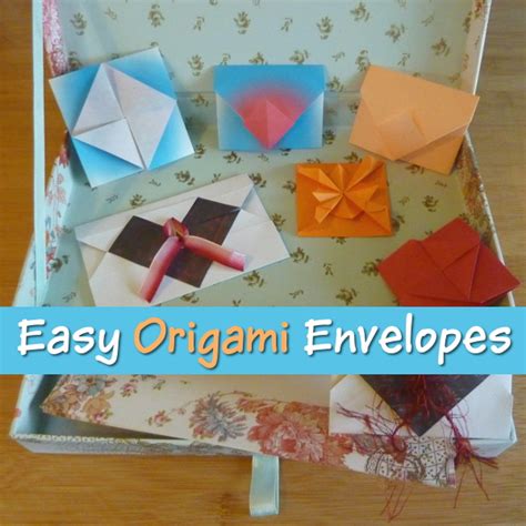 Easy Paper Origami Envelope Designs to Make