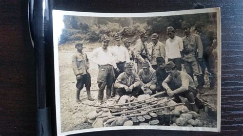 ORIGINAL WWII JAPANESE PHOTO: ARMY SOLDIERS COOKING LUNCHES!! | #1868779820