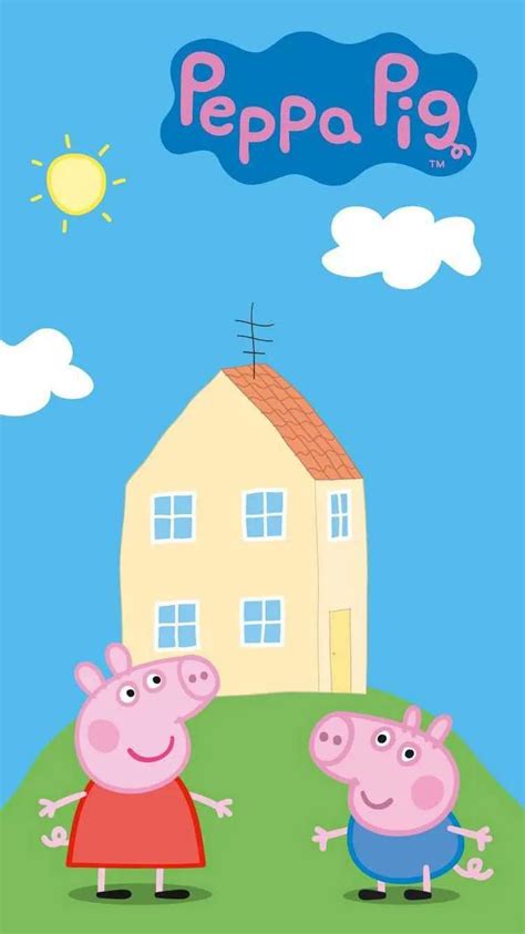 25 Peppa Pig House Wallpapers & Backgrounds For FREE | Wallpapers.com Peppa Pig Birthday ...