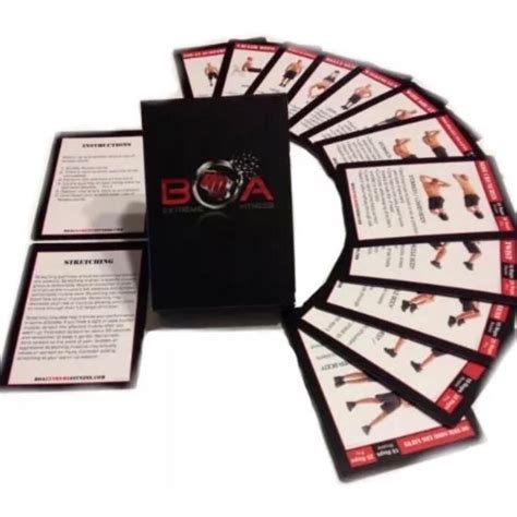 Exercise Cards,card Workout,fitness Playing Cards,home Gym Strength ...