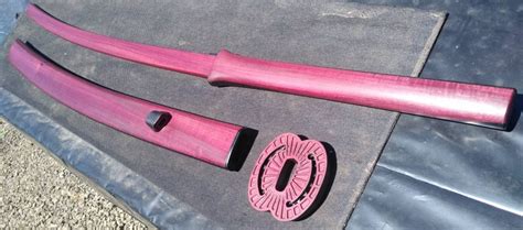 Custom Bokken, Tsuba, and Saya Set Made to Order. Size, Materials ...