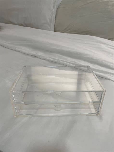 Muji acrylic drawers, Furniture & Home Living, Home Improvement & Organisation, Storage Boxes ...