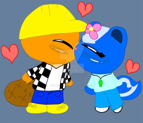 Petunia X Handy kiss by AllisonLovesHtf on DeviantArt