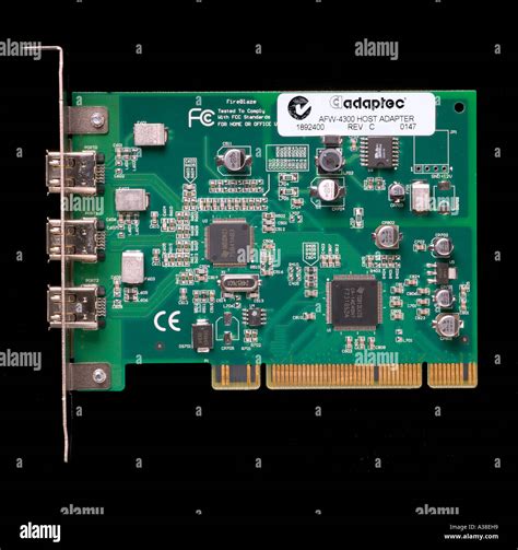 Firewire PCI card Stock Photo - Alamy