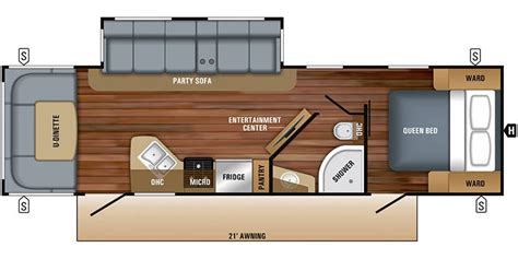 2019 Jayco White Hawk (Travel Trailer) Floorplans | Town and Country RV