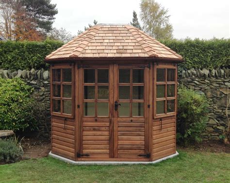 Traditional Wooden Cedar Summerhouse