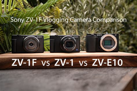 Sony ZV-1F Vlogging Camera Comparison | Park Cameras