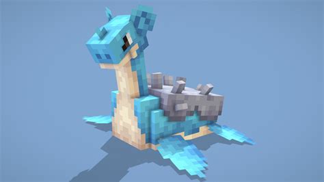 Lapras (Cobblemon) - 3D model by Reisen (@ReisenModels) [86727a9] - Sketchfab