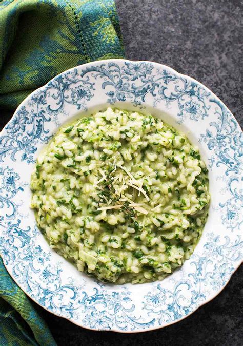 Spinach Risotto Recipe