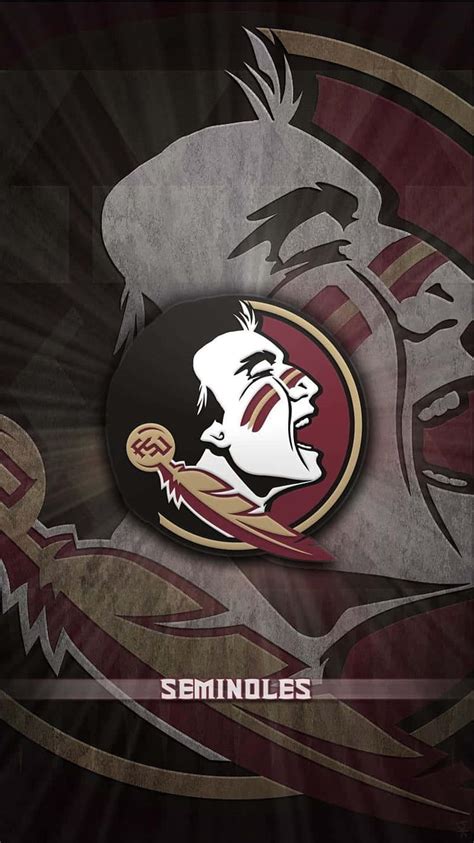 Download Florida State Seminoles Logo Greeting Card Wallpaper | Wallpapers.com