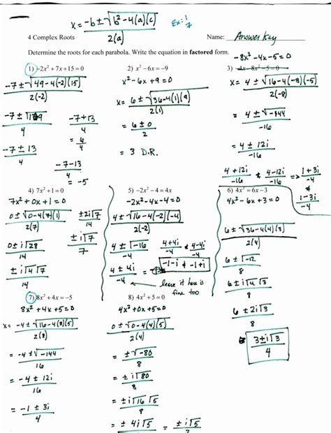 50 Solving Polynomial Equations Worksheet Answers