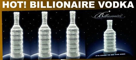 Taste the diamonds-billionaire vodka | Lofty Spectrums