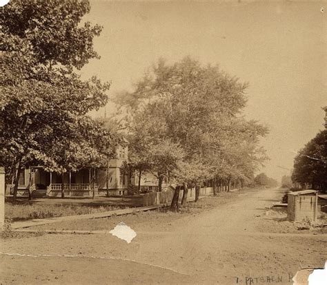 Woodlawn Ave. looking north from 63rd St., 1887 | Chicago photos ...