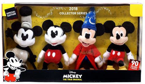 Disney Mickey the True Original 90 Years of Magic Mickey Mouse 8 Plush ...