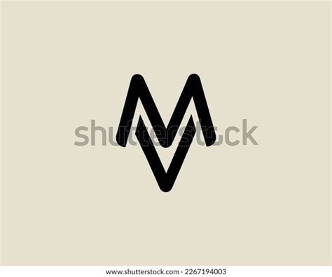 Vm Mv Logo Design Vector Template Stock Vector (Royalty Free ...