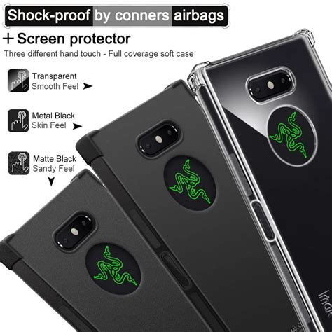 For Razer Phone 2 Case IMAK Brand Shockproof Air Bag Series Soft TPU ...