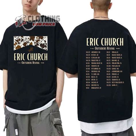 Eric Church The Outsiders Revival Tour 2023 With Dates Merch The ...