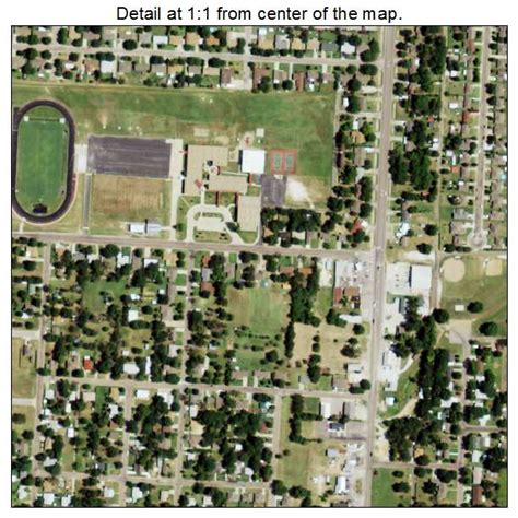 Aerial Photography Map of Whitesboro, TX Texas