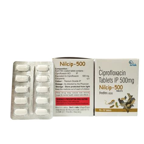 CIPROFLOXACIN 500 MG TABLET