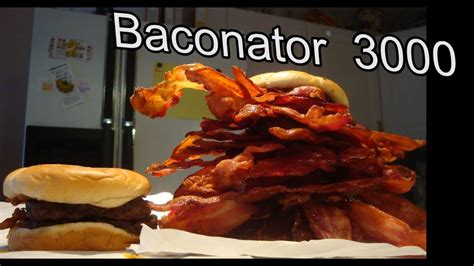 Baconator 3000 (3000+ Calories of Bacon) - YouTube