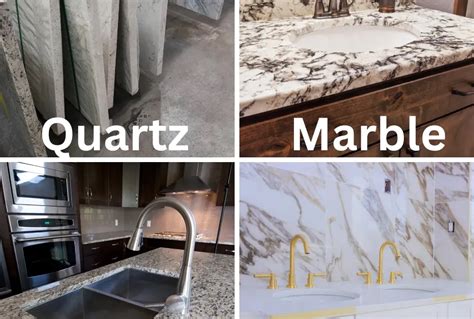 Quartz vs Marble vs Granite vs Porcelain Countertops