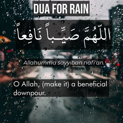 6 Dua For Rain In Arabic, Meaning In English, And Hadith