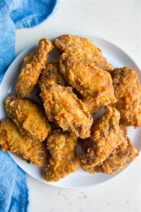 Deep Fried Chicken Wings Recipe | Life's Ambrosia