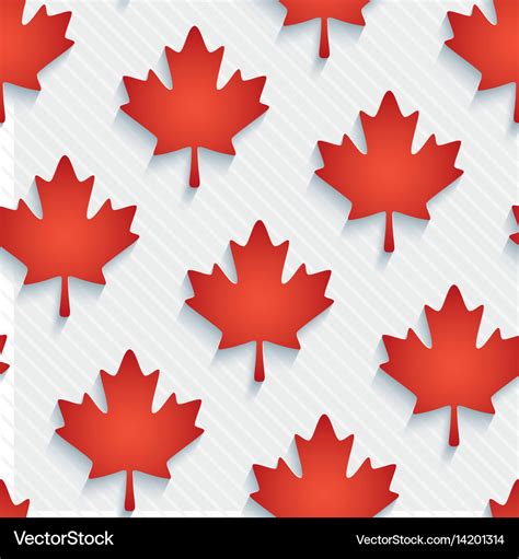 Red maple leaves wallpaper Royalty Free Vector Image