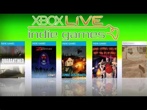 XBOX 360 Indie Games - YouTube