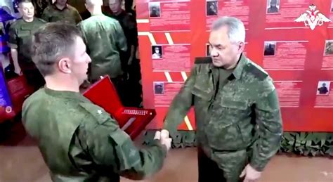 Russian Defense Ministry claims Shoigu came to Ukraine to ‘present awards’ / The New Voice of ...