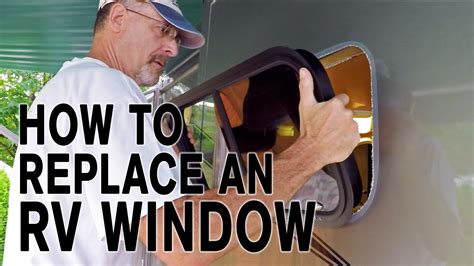 How To Replace an RV Window | RV Window Replacement Made Easy! - YouTube