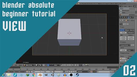 blender absolute beginner tutorial #2 - view - YouTube