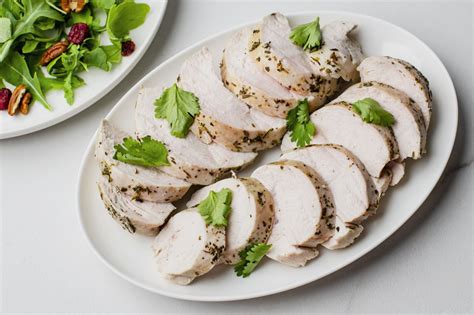 Perfectly Poached Chicken Breasts Recipe