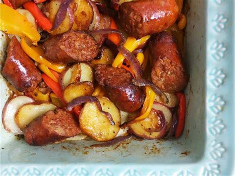 Recipe Kielbasa Potatoes Peppers Onions | Dandk Organizer